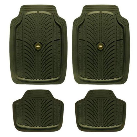 Tapis de sol auto universel Europarm Tread en PVC recyclé, imperméable et ajustable, conçu pour la protection des véhicules des chasseurs et amateurs d'activités en plein air. Parfait pour un usage off-road, avec design unique et respect de l'environnement.