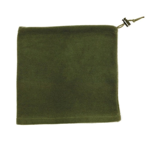 Tour de cou polaire Percussion Camo idéal pour chasse et randonnée, offrant chaleur et confort avec motif camouflage, parfait pour activités en plein air par temps froid.