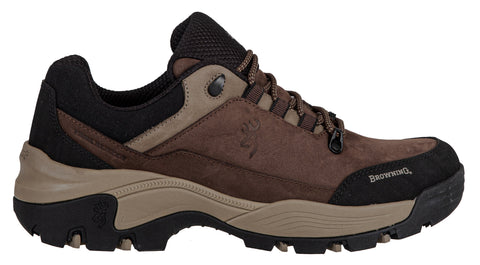 Chaussures Browning Trail Blazer, modèle de randonnée robuste et polyvalent, idéales pour explorateurs en quête d'aventures sur tous terrains, avec cuir gras, nylon balistique, semelle antidérapante, disponibles en tailles 40 à 47