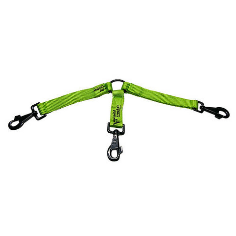 Accouple chien pour chasse Wild Tracker X-Plore, sangle polyester robuste avec bouclerie en alliage de zinc anticorrosion, conçu pour gestion multi-chiens dans des conditions de chasse extrêmes