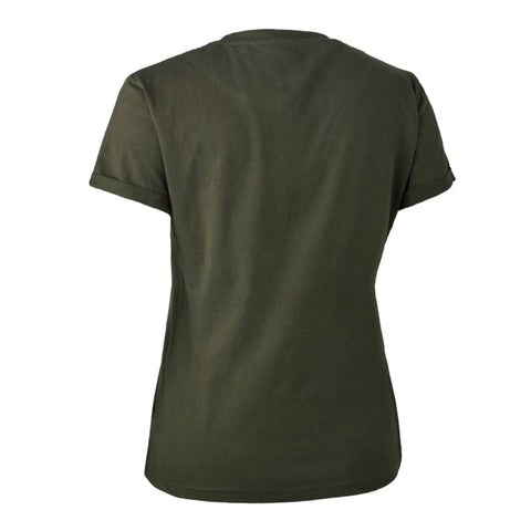 Tshirt léger DeerHunter Lady shield Bark Green 838937838