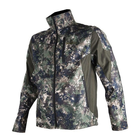 Veste de chasse Softshell Somlys Silentek Digital Vert 406/S