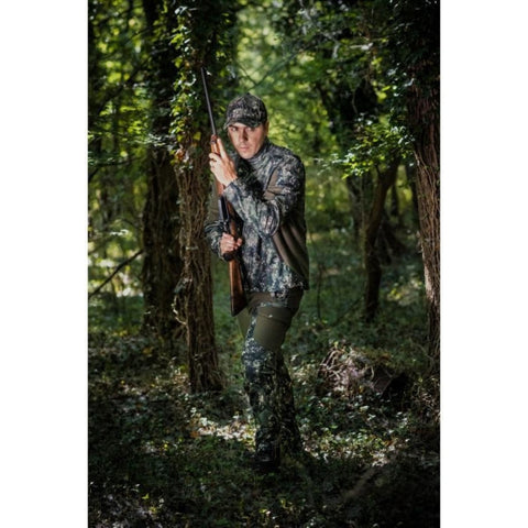 Veste de chasse Softshell Somlys Silentek Digital Vert 406/S