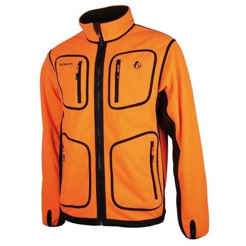 Veste de chasse Somlys Polar - Réversible - Orange / marron 487/S