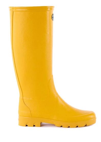 Bottes Le Chameau Iris - Doublées Jersey fabriquées à la main, légères et colorées, étanches et confortables avec doublure séchage rapide, parfaites pour le jardinage, la marche et les activités extérieures sous toutes conditions météorologiques, en caoutchouc durable Chamolux inspirées par la nature